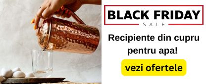 Recipiente din cupru pt apa